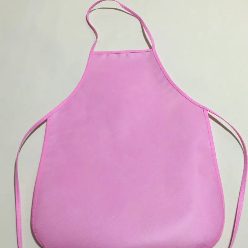 Унисекс разноцветный яркий водонепроницаемый нетканый Детский фартук для