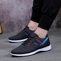 leather sneakers for men shoes casual black white sport shoes men sneakers casual lace up mens blue shoes waterproof sneakers