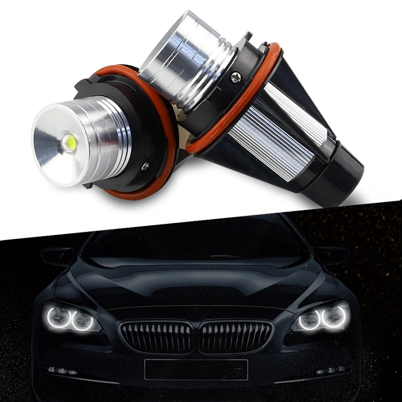 Комплект из 2 предметов голубого цвета светодиодный Ангел глаз Halo Кольцо маркер