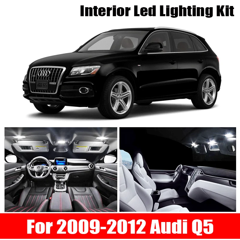 21x белые внутренние светодиодные светильник пы Canbus Kit для 2009 2010 2011 2012 Audi Q5