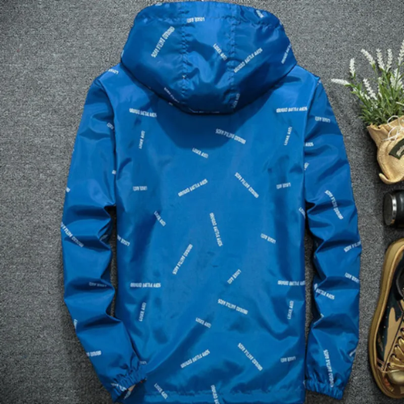 

#2435 Man Hoodies Loose Jacket Coat Plus Size 7XL Casual Hooded Jackets Coats Male Fashion Korean Harajuku Tops Spring Autumn