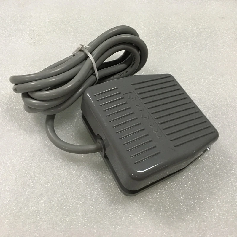 

Foot switch, speed control motor accessories, self-resetting with 2m wire, silver contact, long life