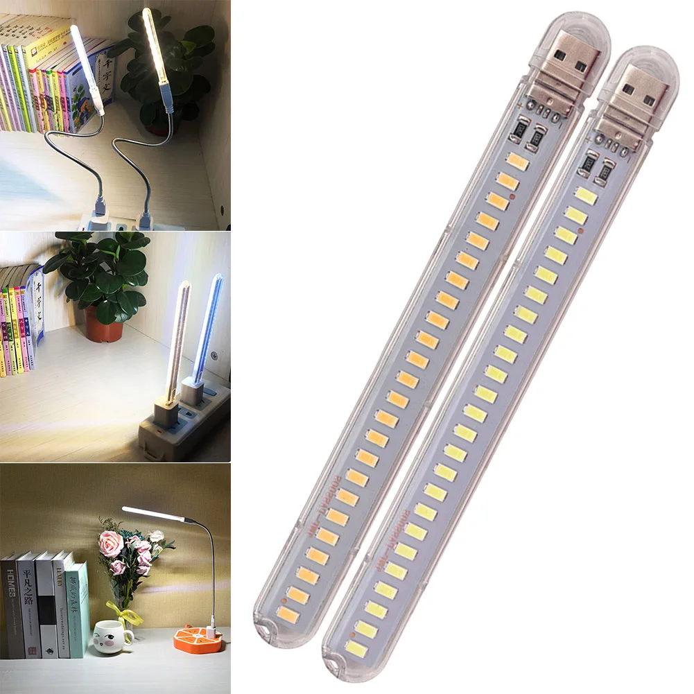 

5V LED Night Light Mini USB 24LEDs Book Lamp Home Bedroom Outdoor Camping J8 #3