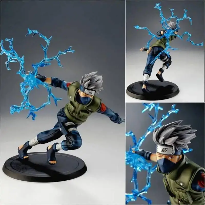 

16cm Anime Naruto Hatake Kakashi Nara Shikamaru Manga Figurines Statue Pvc Action Figure Puppets Model Toys Gifts