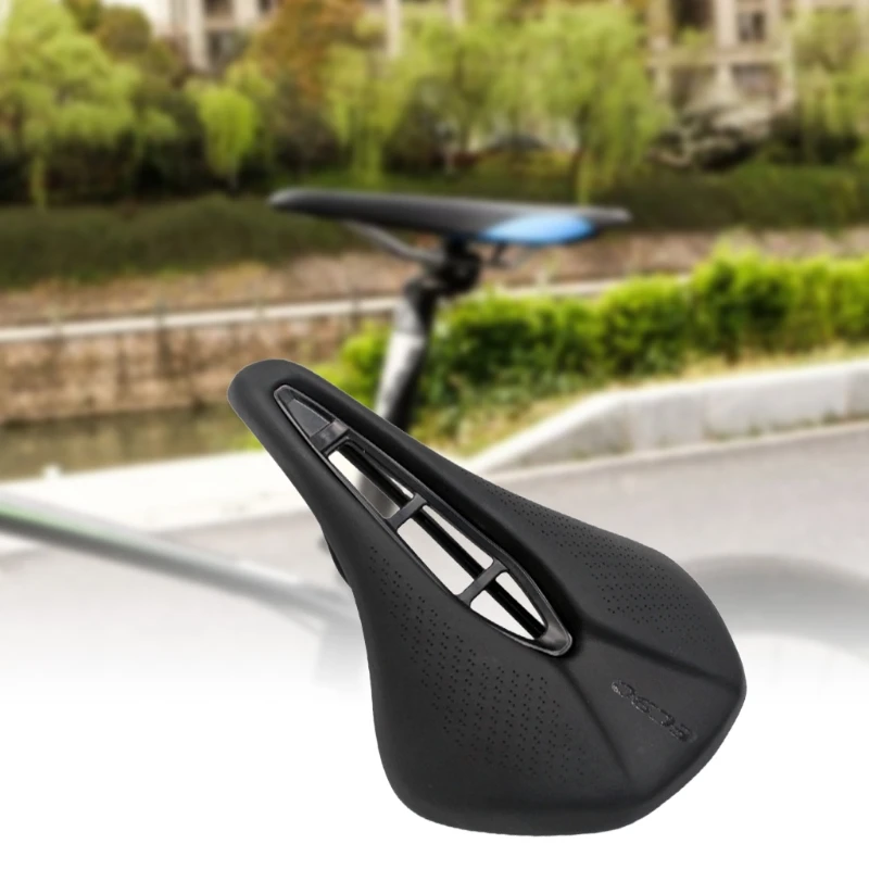 

Bike EVO Leather Surface Silicone Cushion Silica Filled Gel EVO Leather Surface Silica Filled Gel Cycling Seat Bicycle