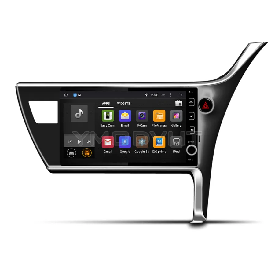 YMODVHT 10 дюймов 4G Восьмиядерный Android 9 0 7 1 автомобильный DVD плеер для Toyota Corolla 2017 2018 2019