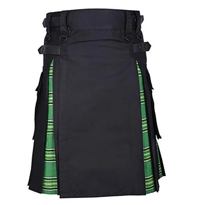 2020 Горячая шотландская Мужская Kilt традиционный клетчатый пояс плиссированная