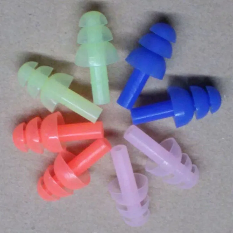 Затычки для плавания детей детские мягкие силиконовые водонепроницаемые