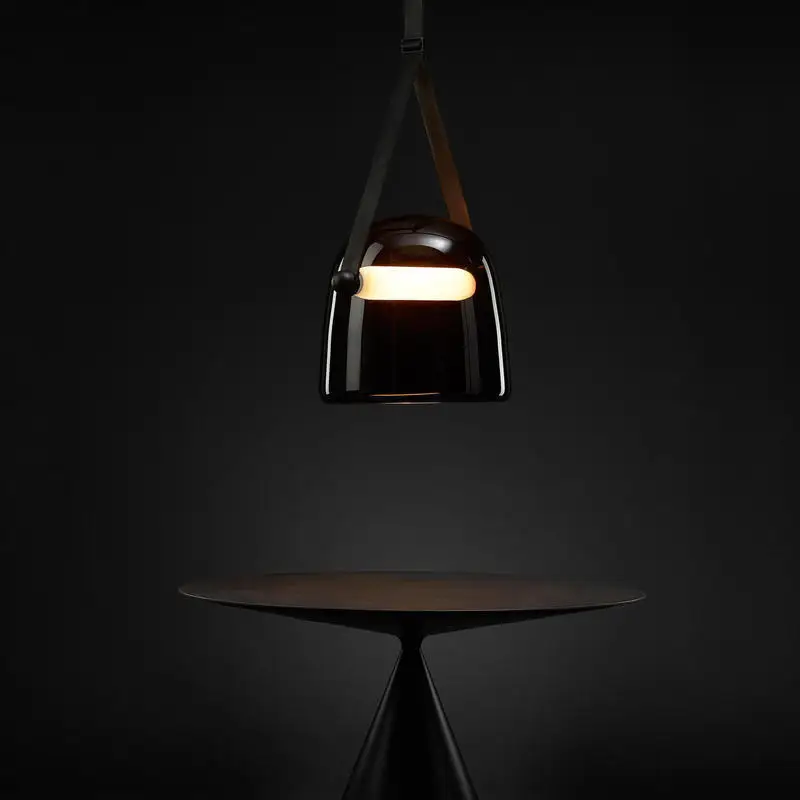 Kopen Schorsing Glans Hangen Moderne Vertigo Lamp Glasvezel/Polyurethaan Hanglamp Eetkamer Woonkamer Lampen Bar Cafe Kamer