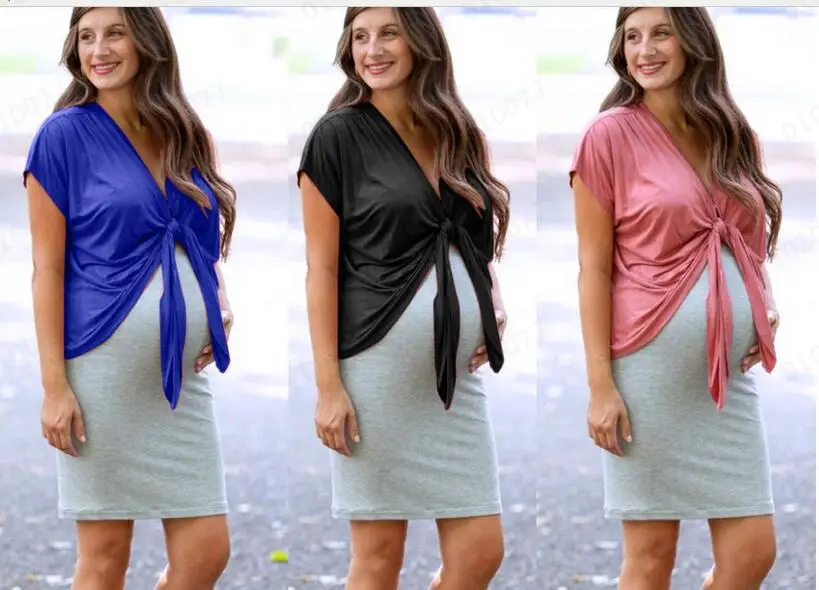 

2Pcs Pregnancy Dress + Tops Womens Summer Pregnants Nursing Baby For Maternity Plain Sexy Mini Dress Sleeveless Pregnancy Dress