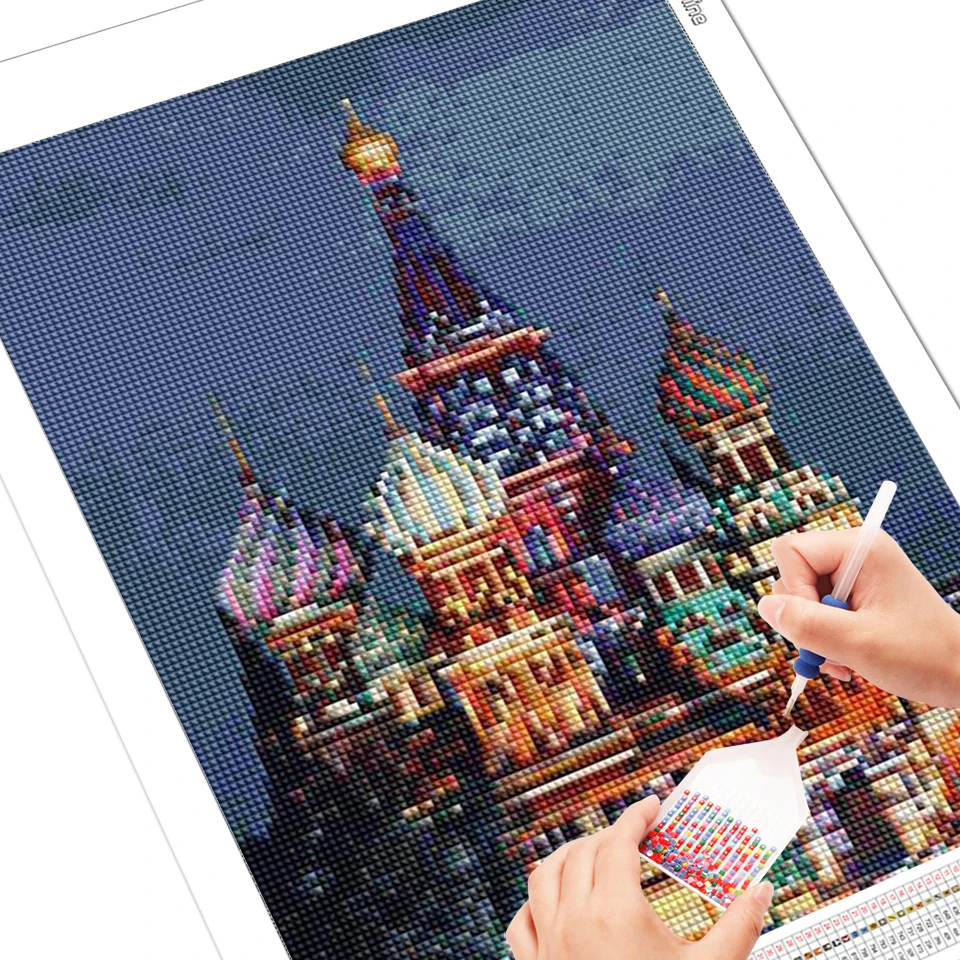 EverShine алмазная вышивка полная выкладка картины стразами мозаика крестом | Дом и