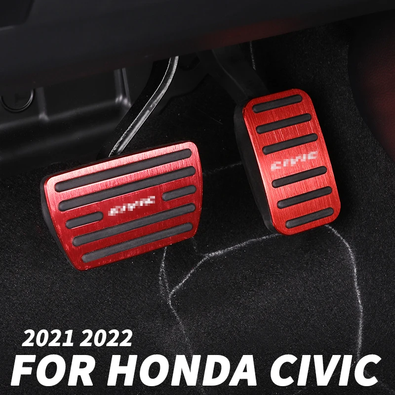 

Car Accessories Accelerator Brake Pedal, For Honda Civic 11th Refit 2021 2022 Punch-free Accelerator Brake Pedal