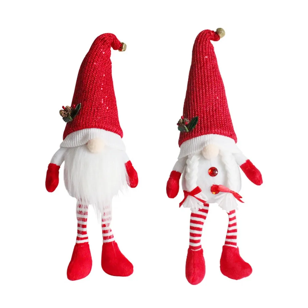 Новый год 2022 Рождественское украшение Снеговик Санта-Клаус Счастливого