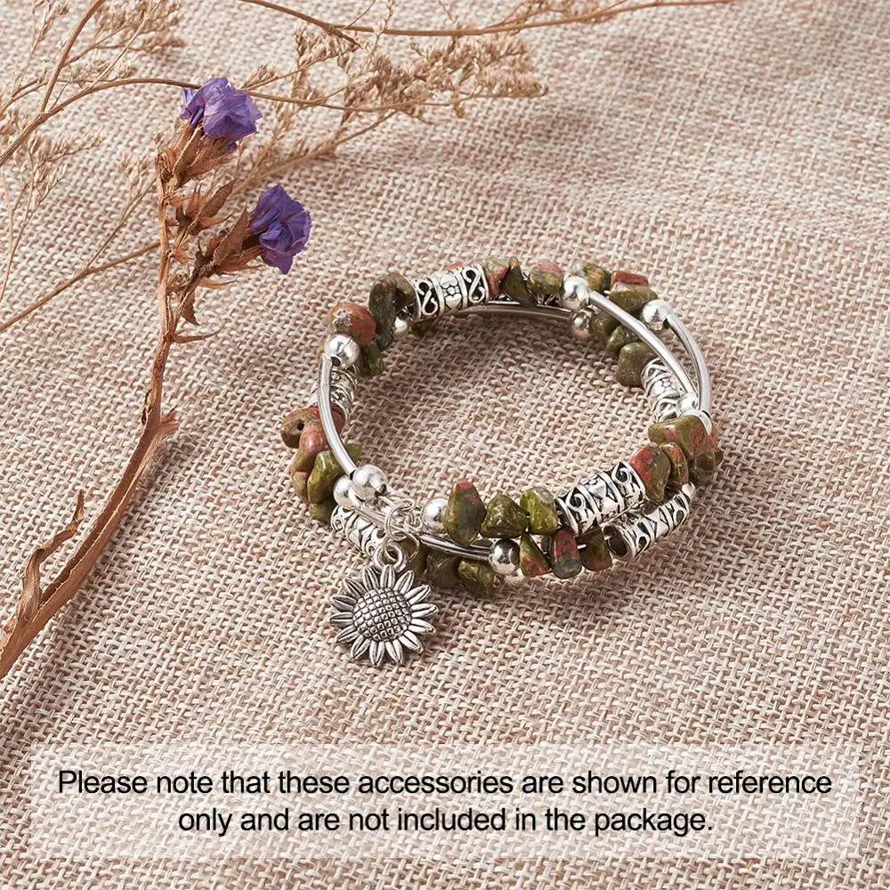 

pandahall 1 Box Mixed Shapes Column & Tube Tibetan Style Alloy Beads For Earrings Bracelets Necklaces Making Antique Golden