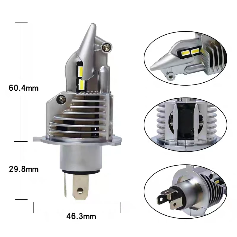 YOTONLIGHT 1:1 дизайн Led H4 лампы фары H11 H3 Светодиодная лампа H7 Led H1 9006 Hb4 9005 Hb3 H16 H9 H8 9012 100w 15000LM 6500K белый