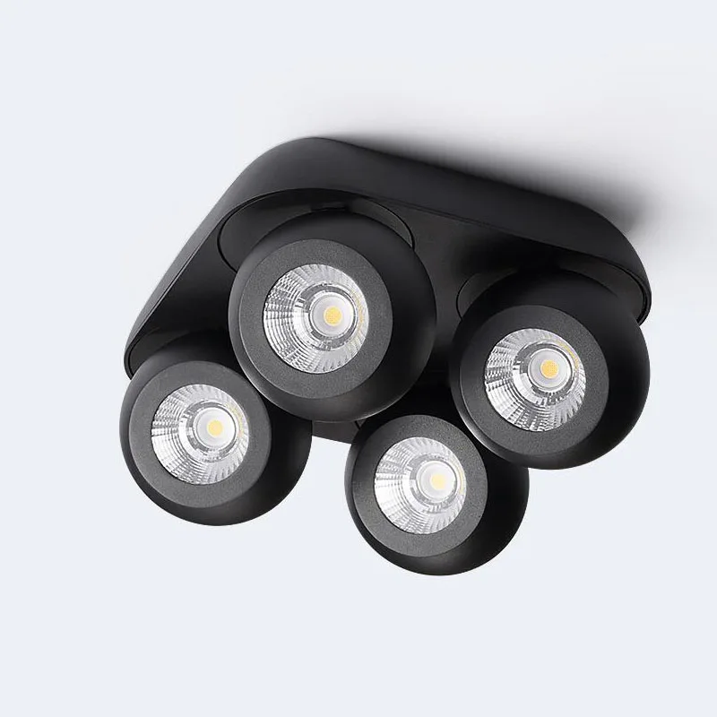 Светодиодные светильники с поверхностным креплением потолочные COB 10 Вт 20 40