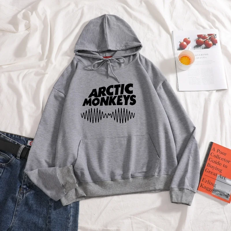 Новый 2020 Arctic Monkeys звуковая толстовки Однотонная одежда с длинными рукавами