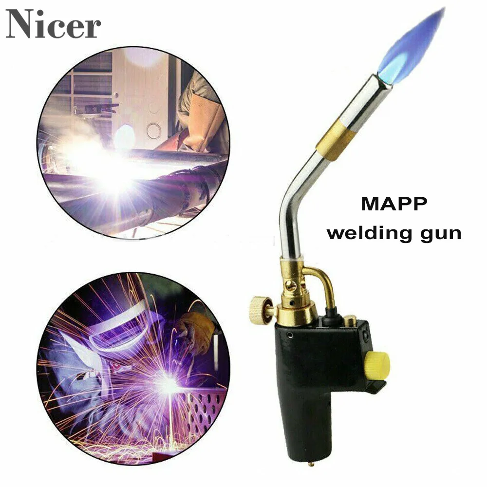 

Gas Welding Torch Plumbing Blow Torch Welding Tool Metal Flame Gun Brazing Welding Gun Repair Tool Welding Ignition Lighter