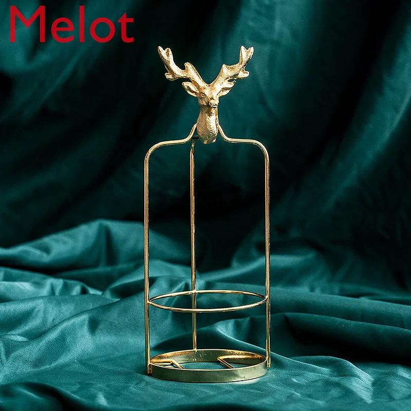 

Nordic Style Luxury Stainless Steel Fruit Fork Household Snack Fruit Fork Creative Storage Jar Fruit Sign Set Gifts Durable