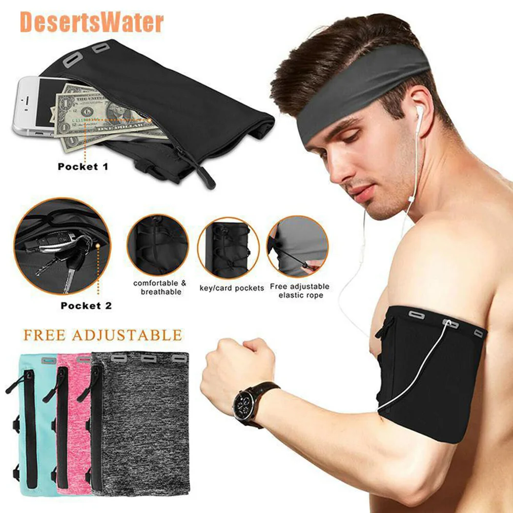 

Phones Arm Bag Pouch Sports Arm Bag Band Breathable Gym Holder Jogging