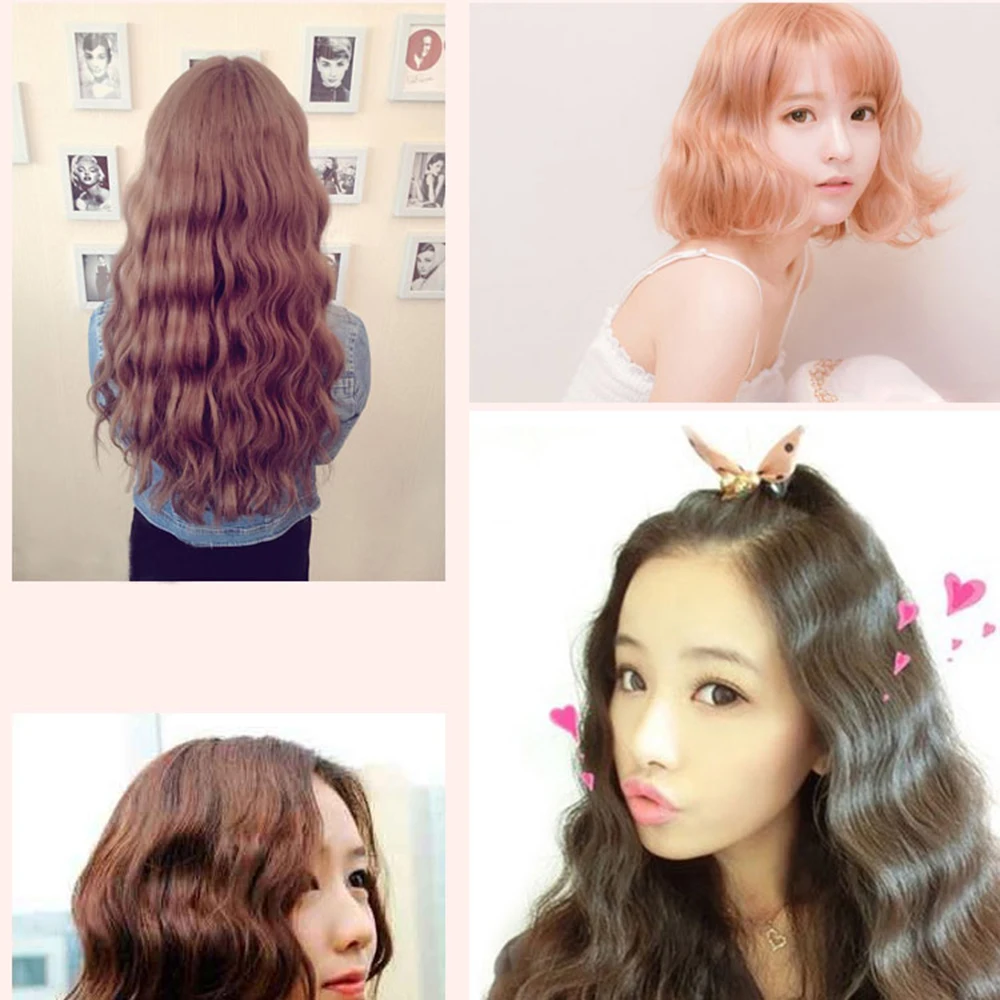 

LCD Display Hair Iron Triple Barrel Curling Iron Hair Straightener Ceramic Hair Curler Big Waver Wand Hair Rollers Styling Tools