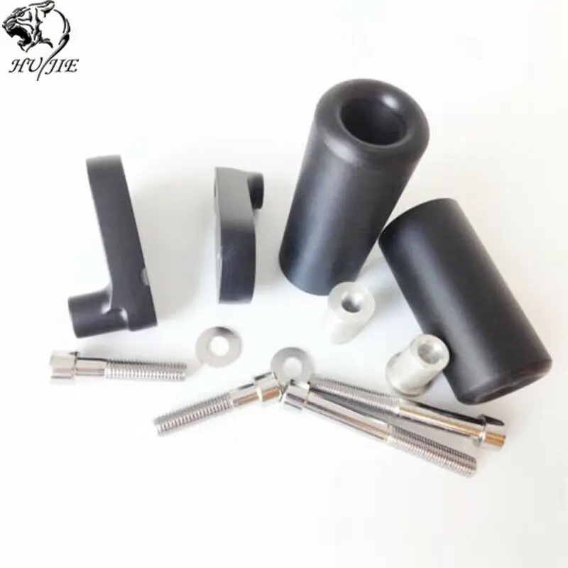 

Motorcycle Parts No Cut Frame Slider Crash Protector for Yamaha YZF R1 YZF-R1 2007 2008 Black