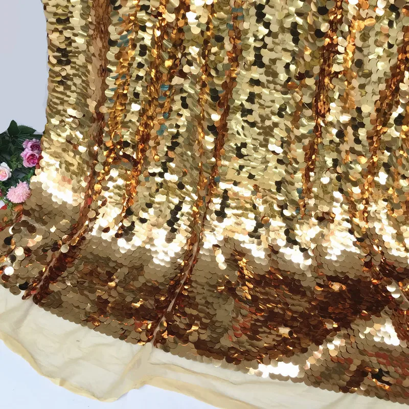 Блестящая ткань 18 мм для свадебной фотосъемки украшения занавесок в виде рыбьей