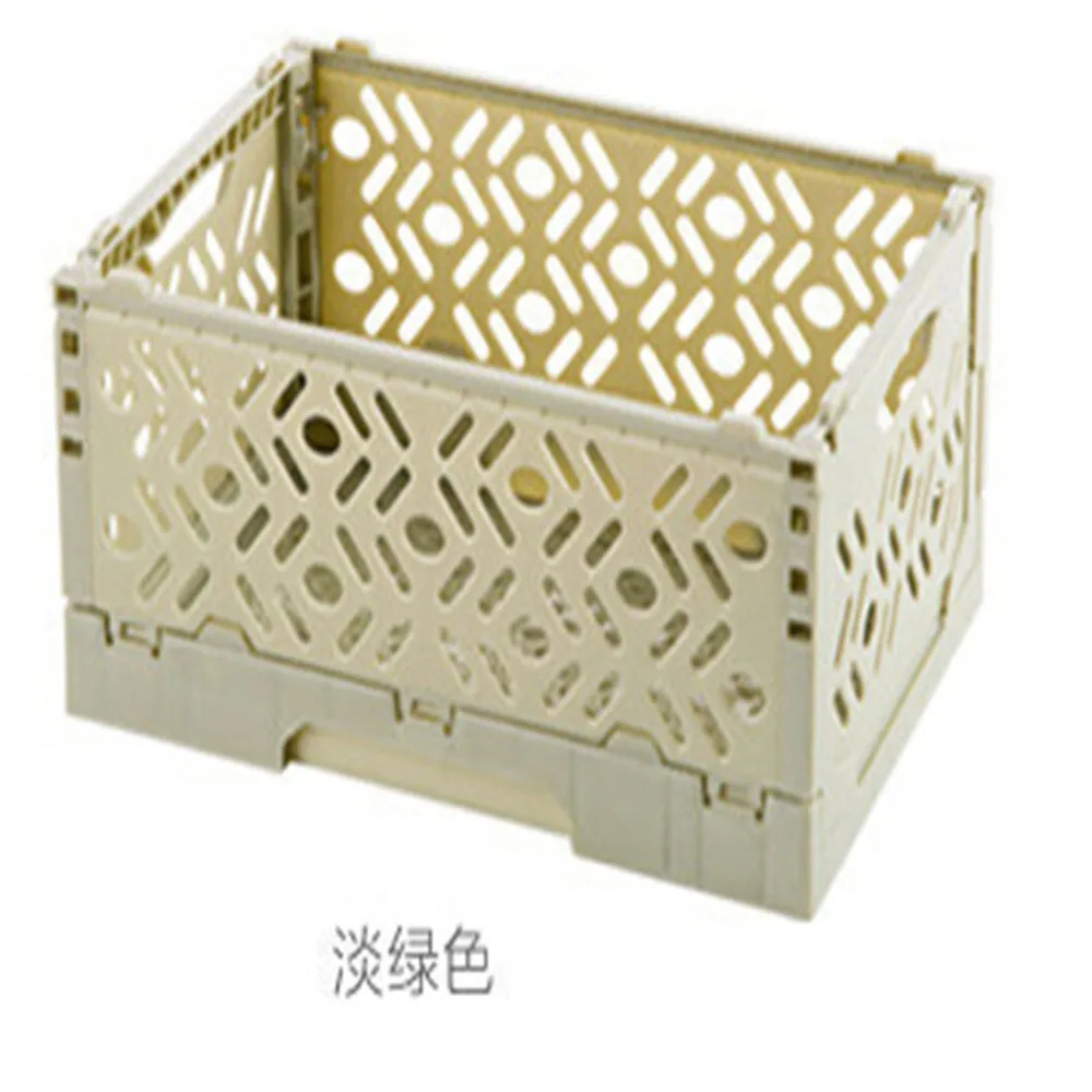 Складной ящик для хранения складной универсальный пластиковый контейнер