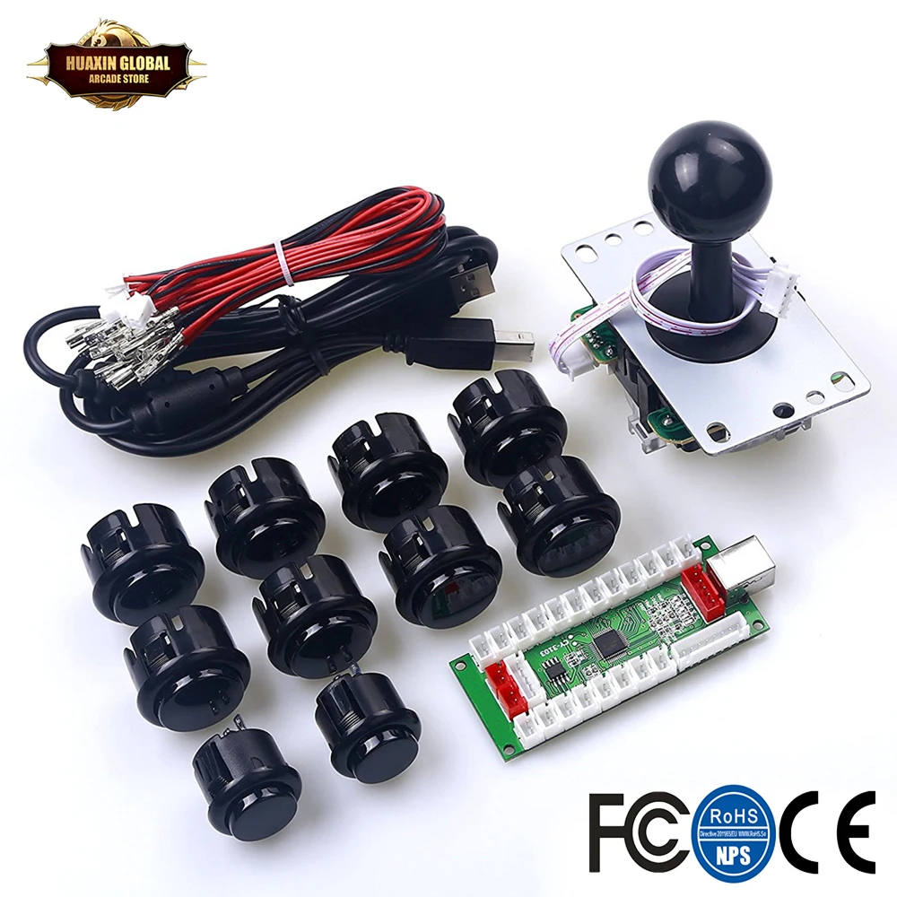 Комплект для самостоятельной сборки USB кодировщик с нулевой задержкой + ДЖОЙСТИК