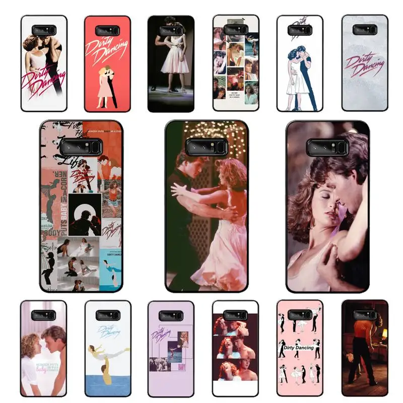 

FHNBLJ Dirty Dancing Phone Case for Samsung Note 5 7 8 9 10 20 pro plus lite ultra A21 12 02