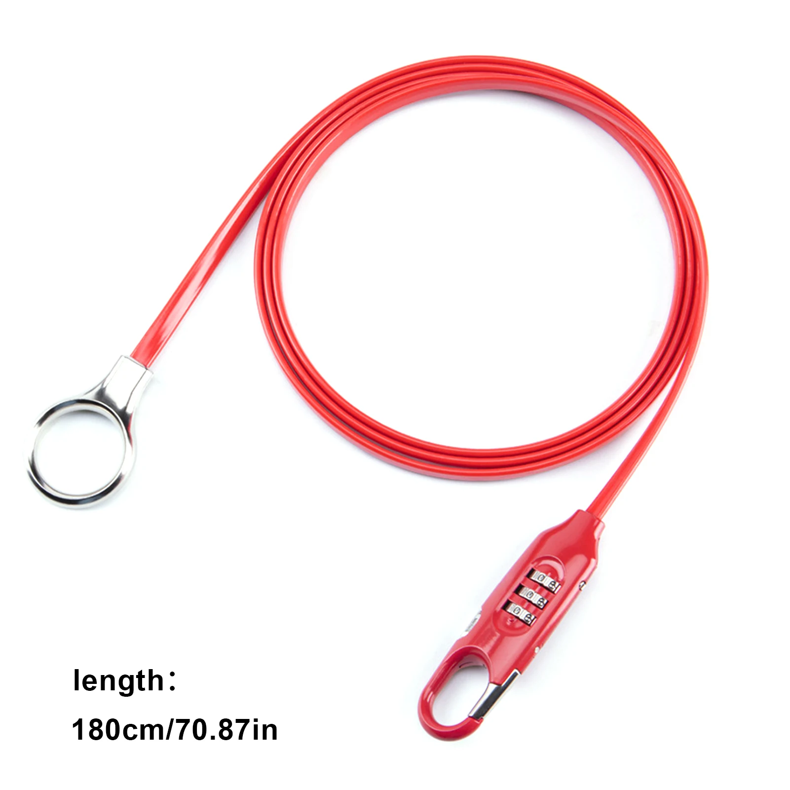 Universal Anti-Theft Bike Bicycle Lock Password Steel Cable Mountain Code Motorcycle Helmet | Спорт и развлечения