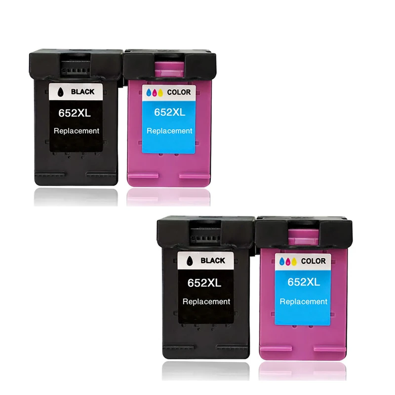 befon Remanufactured HP 652 652XL HP652 Ink Cartridge Replacement for Deskjet 1115 1118 2135 2136 2138 3635 3636 3638 3838 3835 |