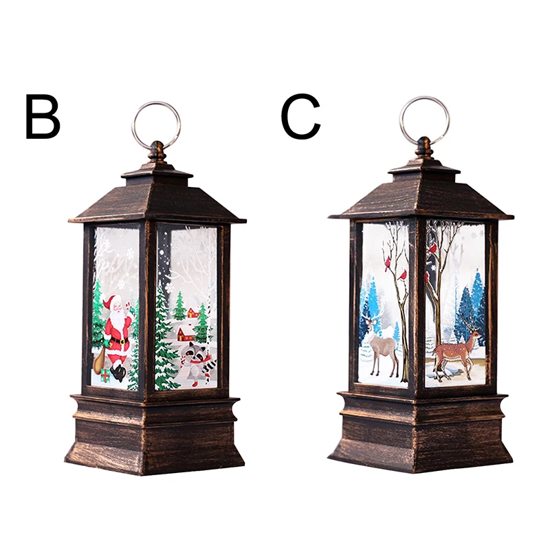 Светодиодный светильник на Рождество праздник любовь и мир портативная