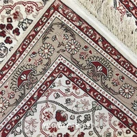 Yilong 25x12 Long Hallway Silk Rug Runner Porch Handmade Carpet Strip YXR215B