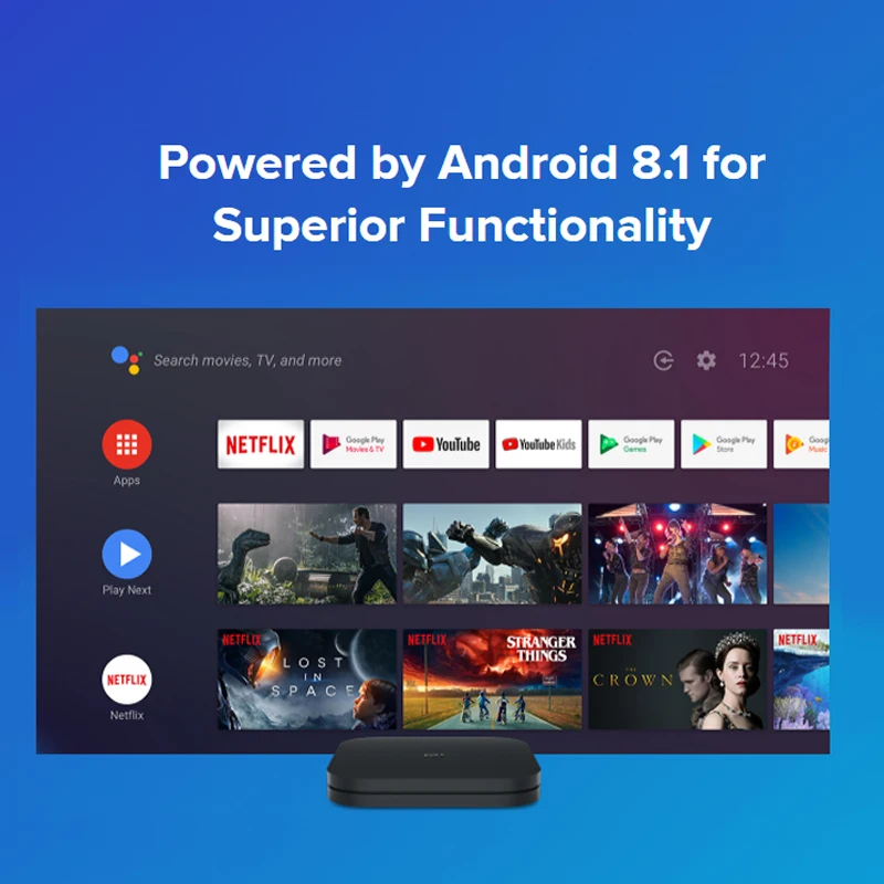 Global Version Xiaomi Mi TV Box S Android 8.1 4K HDR 2G 8G WiFi BT4.2 Google Cast Netflix Smart TV Box Media Player