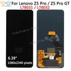 Super AMOLED 6,39 дюйма для Lenovo Z5 Pro  Z5 Pro GT Полный ЖК-дисплей, сенсорный экран, дигитайзер в сборе, запасные части