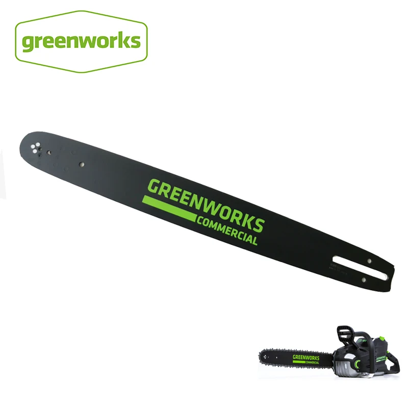 Free Shipping Greenworks 18 inch Replacement Chainsaw Bar Greenworks 82V chainsaw Free Return