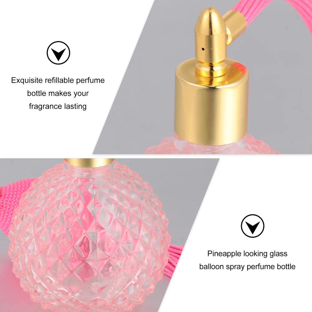 

1pc 100ml Empty Refillable Perfume Sprayer Bottle Glass Perfume Bottle