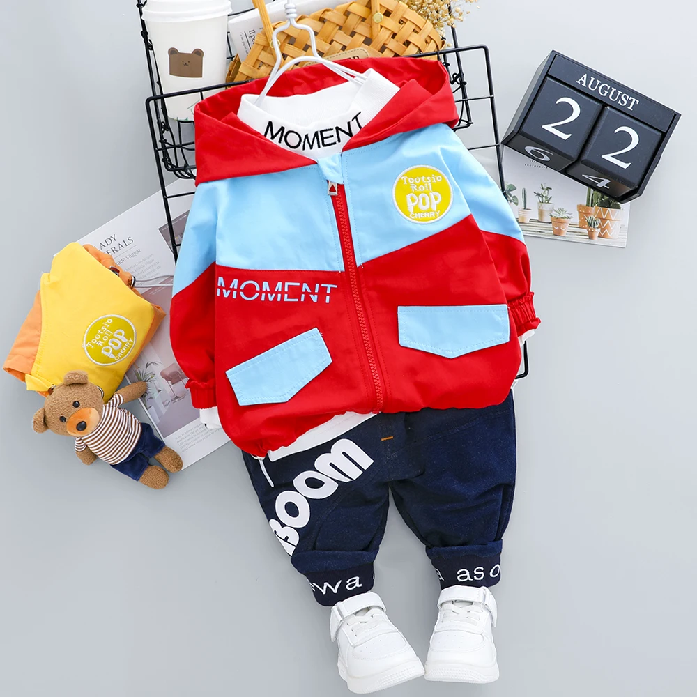 

Детская Юбка для мальчиков и девочек, демисезонная детская одежда, пальто + футболка + джинсы, хлопковая детская одежда с строчкой для младен...