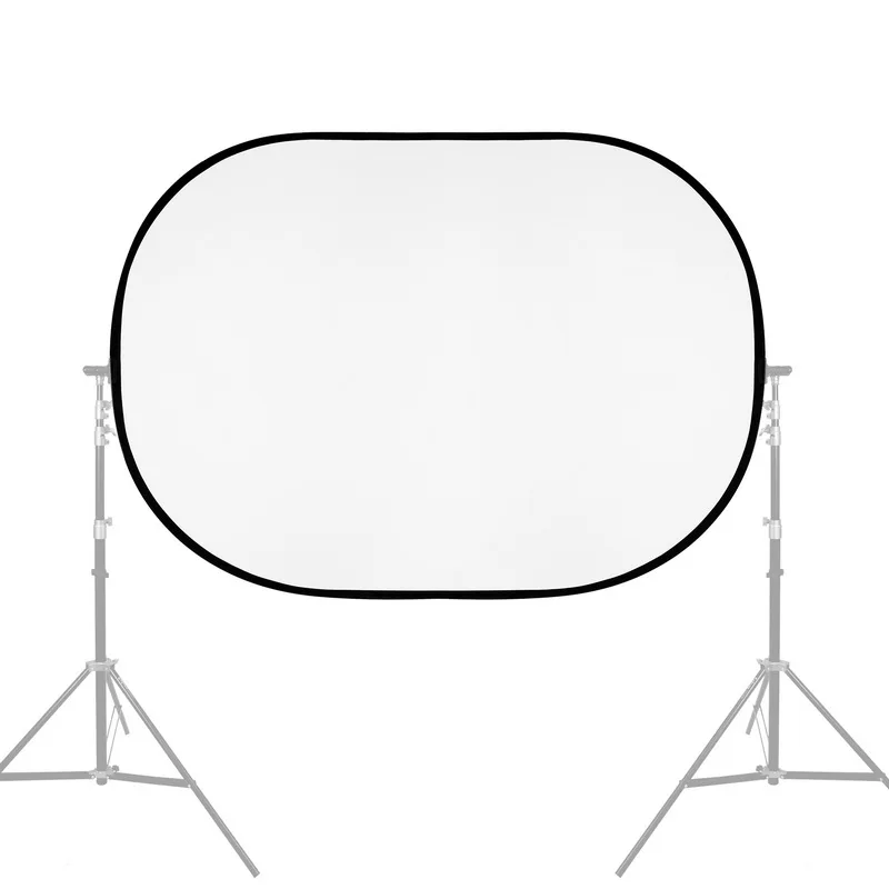 150X200CM Foldable Oval Reflector Soft Light Board Photo Video Photography Diffuser Studio Panel with Portable bag | Электроника