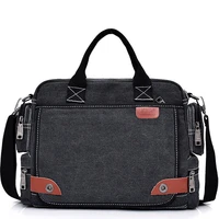 canvas bag fashion men briefcase business retro travel crossbody bags men messenger bags briefcase men handbag tote shoulder