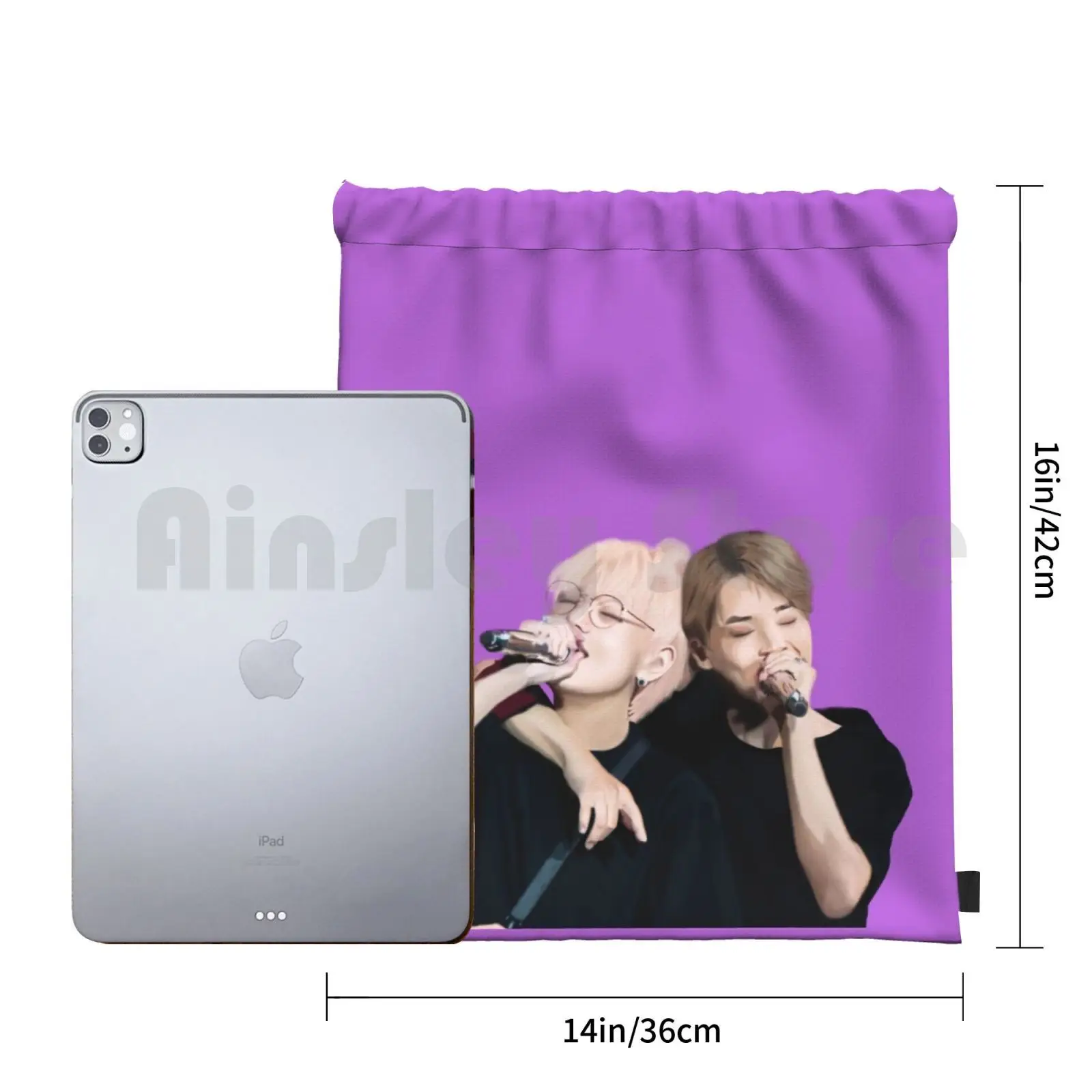 Vmin рюкзак сумка с Кулиской Спортивная Сумка водонепроницаемая V Jimin Taehyung