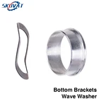 ZTTO горный шоссейный велосипед BB, нижние кронштейны, распорка, волновая шайба для SRAM GXP 24 22 мм, велосипедные аксессуары из алюминиевого сплава