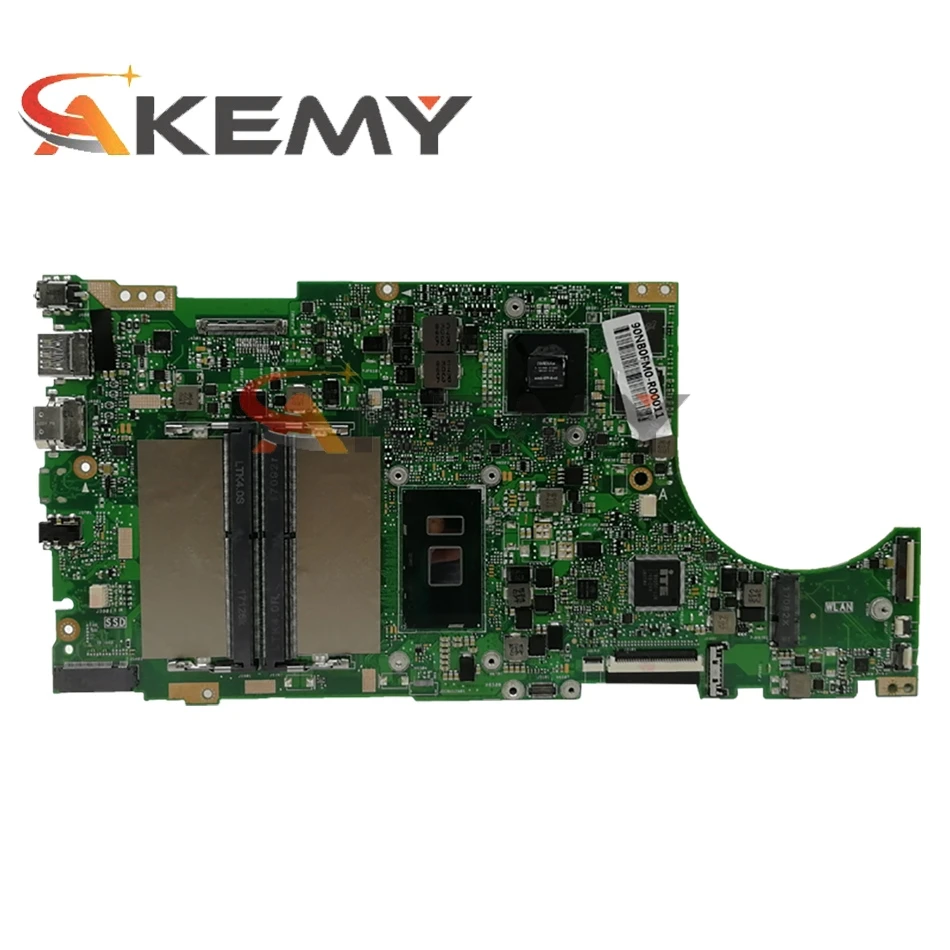 Kaufen X510UQ Mainboard 2G-GPU I5-7200U CPU Für Asus X510U X510UN X510URR X510UR X510UQ S5100UR S5100U Motherboard Test OK