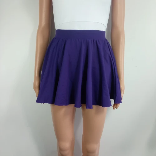 Purple Черные танцевальные юбки из хлопка и лайкры, красные Детские Балетные танцевальные юбки для девочек, женские юбки для костюма - Цвет: Purple