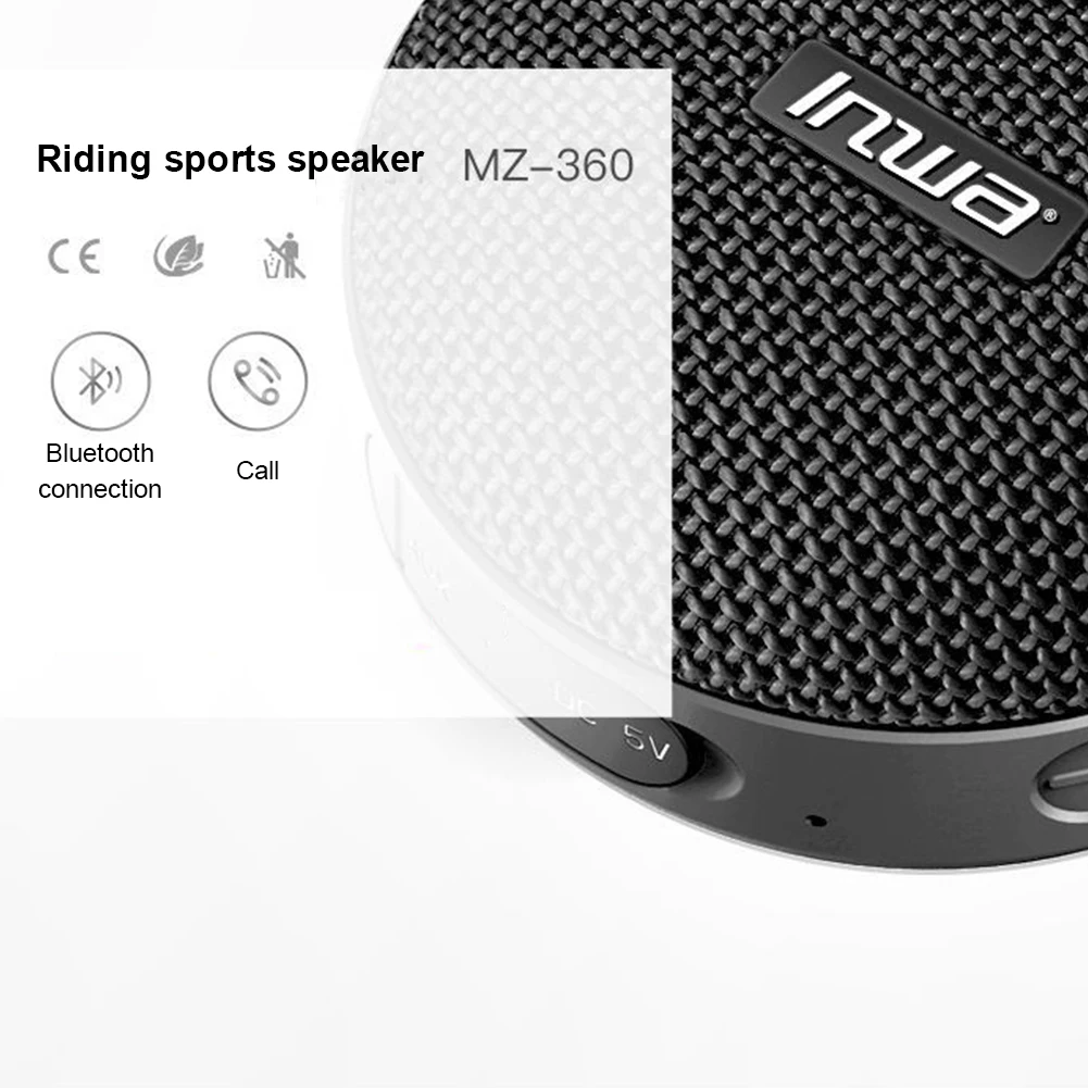 Велосипедный Bluetooth-динамик водонепроницаемый портативный беспроводной сабвуфер