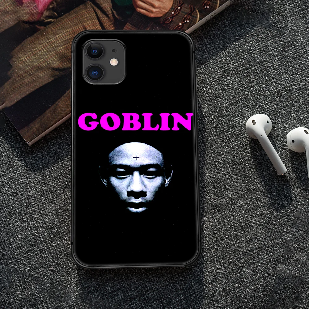 

Tyler Gregory Okonma Phone Case Cover Hull For iphone 5 5s se 2 6 6s 7 8 12 mini plus X XS XR 11 PRO MAX black Bumper Luxury