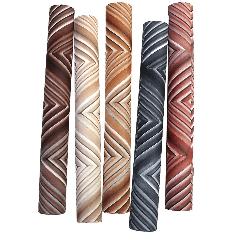 

Nordic 3D Wood Grain Rhombic Lattice Wallpaper Household Living Room Bedroom Dining Room Background Wall Soft Package Wallpaper