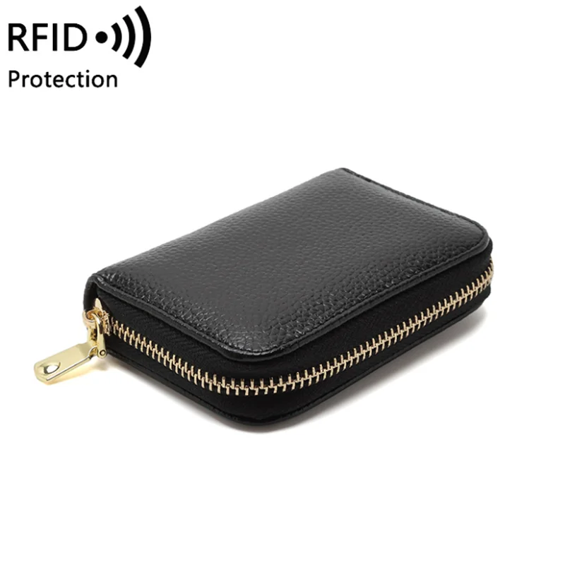 HORIZONPLUS роскошный мужской мини держатель для визиток ID/кредитной карты кошелек