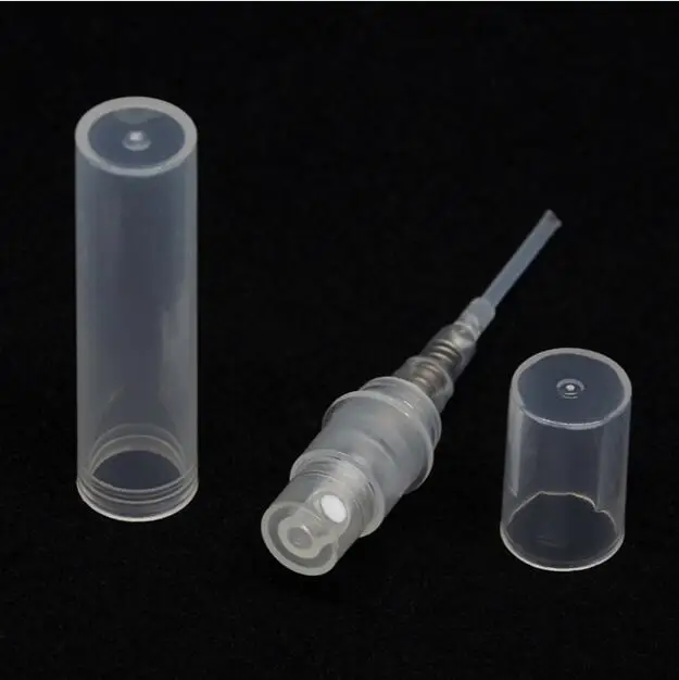 

Wholesale (100pcs/lot) 3ml plastic Refillable bottle dull polish translucence Sample spray perfume bottle PJ26